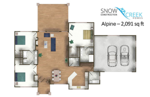 Snow Creek Alpine Floor Plan